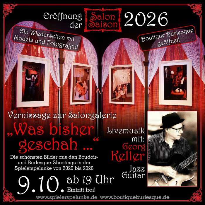 vernissage zur salongalerie was-bisher-geschah zur eröffnung der 5. salonsaison der spielerspelunke